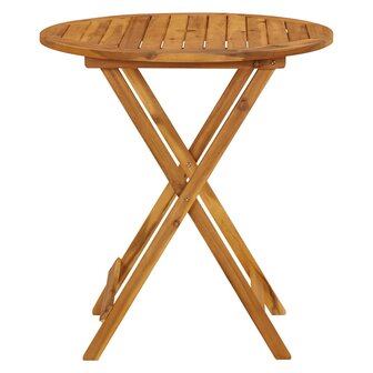 Tuintafel inklapbaar 70 cm massief acaciahout 4