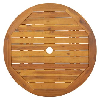 Tuintafel inklapbaar 70 cm massief acaciahout 6