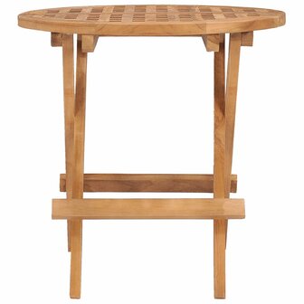 Tuintafel inklapbaar 50x50x50 cm massief teakhout 2
