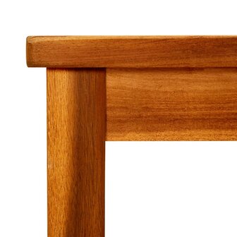 Tuintafel 45x45x36 cm massief acaciahout 5