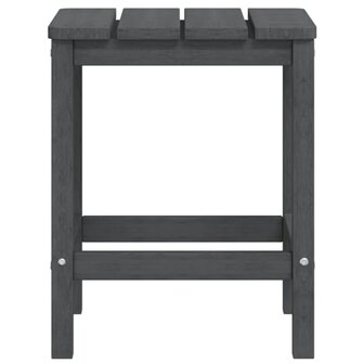 Tuintafel Adirondack 38x38x46 cm HDPE antracietkleurig 5
