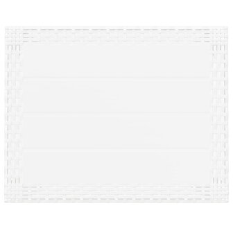 Tuintafel 59x47x40 cm PP wit 5