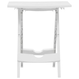 Tuintafel inklapbaar 44,5x38,5x50 cm wit 3