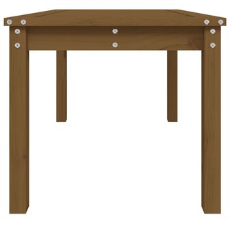 Tuintafel 82,5x50,5x45 cm massief grenenhout honingbruin 6