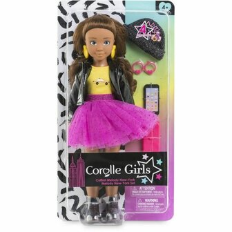 Babypop met Accessoires Corolle Melody Fashion Week Paris 1