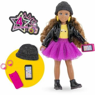 Babypop met Accessoires Corolle Melody Fashion Week Paris 2