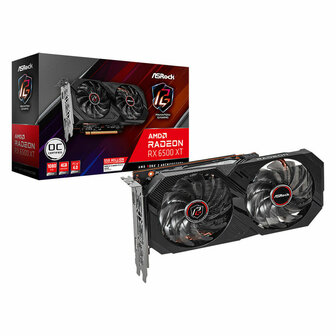 Videokaart ASRock RX6500XT PGD 4GO 4 GB GDDR6 1