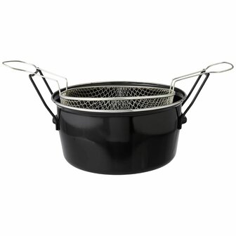 Frituurpan Baumalu Zwart &Oslash; 28 cm 2