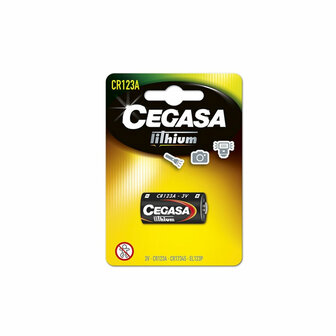 Batterijen Cegasa CR123A 1