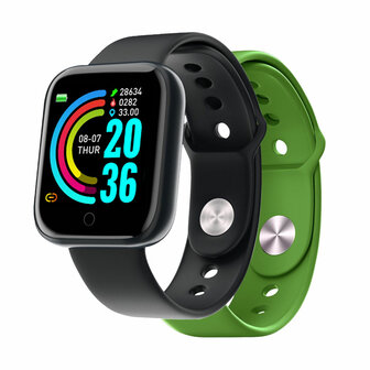 Smartwatch Celly TRAINERBEATGN Zwart Groen 1