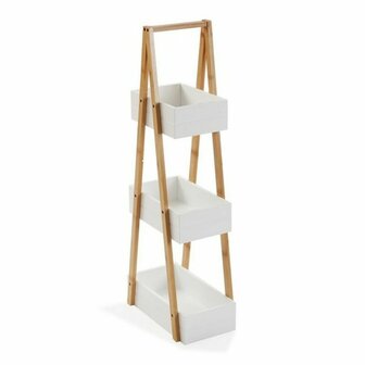Badkamerschappen Versa Bamboe Hout MDF Hout MDF/Bamboe (18 x 81 x 30 cm) 1