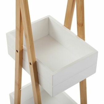 Badkamerschappen Versa Bamboe Hout MDF Hout MDF/Bamboe (18 x 81 x 30 cm) 2