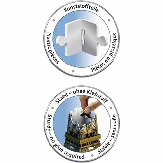 3D puzzel Ravensburger Iceland: Kirkjuffellsfoss  216 Onderdelen 3D 3