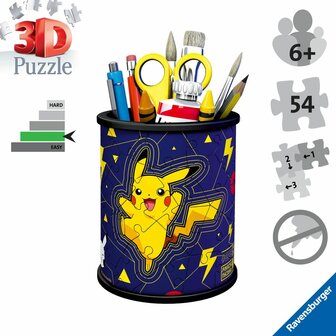 3D puzzel Ravensburger Iceland: Kirkjuffellsfoss  54 Onderdelen 3D Potloodhouder 5
