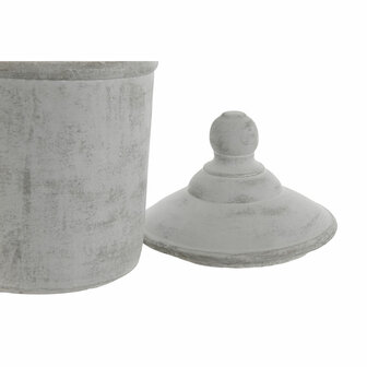 Vaas Home ESPRIT Grijs Cement Orientaals 19 x 19 x 31 cm 2