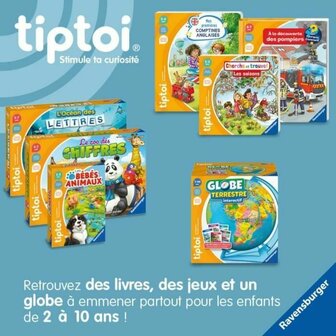 Interactieve Wereldbol Ravensburger (FR) Plastic 4