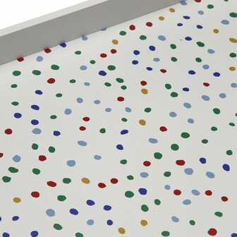 Dienblad Versa Dotty Hout MDF 24 x 4,5 x 34 cm 2