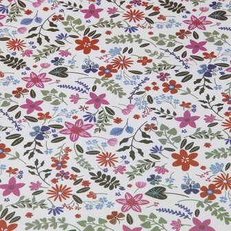 Snackdienblad Versa Melamine 31 x 3 x 46,2 cm Blommor 2