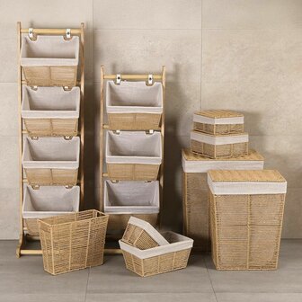 Wasmand Versa Zenit Bruin 15 x 27 x 35 cm 2