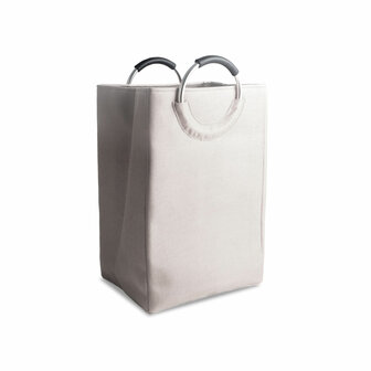Wasmand Versa Grijs Minimalist 30 x 55 x 36 cm 1