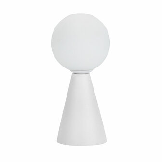 Bureaulamp Versa Wit Keramisch Kristal 40 W 10 x 22,5 cm Prisma 1