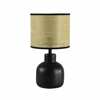 Bureaulamp Versa Zwart Keramisch 13 x 28 x 13 cm 1