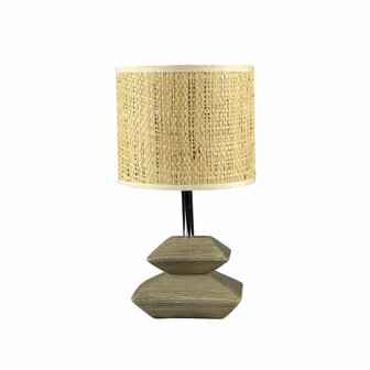 Bureaulamp Versa Anis Grijs Keramisch 16 x 30 x 16 cm 1