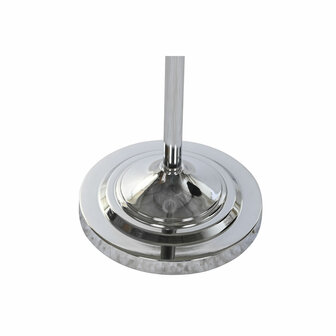 Vloerlamp Home ESPRIT Wit Zilverkleurig 50 W 220 V 35 x 35 x 150 cm (3 Onderdelen) 2