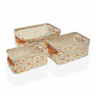 Mandenset Versa Clivia Textiel 18 x 14 x 28 cm 1