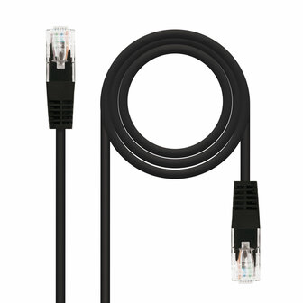 Patchkabel Cat6 UTP NANOCABLE 10.20.0400-BK Zwart 50 cm 1
