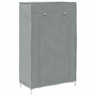 Schoenenkast 60,5x30x97 cm vliesvlies grijs 5