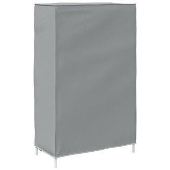 Schoenenkast 60,5x30x97 cm vliesvlies grijs 9