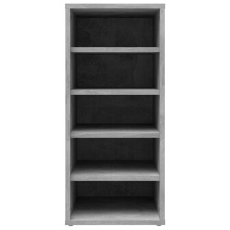 Schoenenkast 31,5x35x70 cm bewerkt hout betongrijs 5