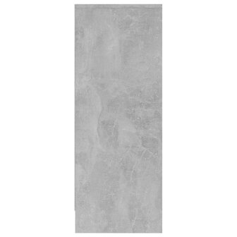 Schoenenkast 31,5x35x90 cm bewerkt hout betongrijs 4