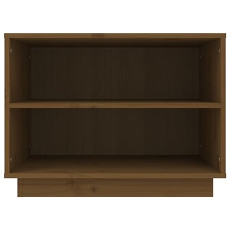 Schoenenkast 60x34x45 cm massief grenenhout honingbruin 5