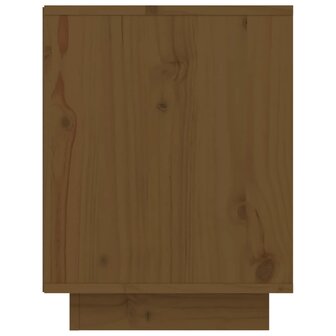 Schoenenkast 60x34x45 cm massief grenenhout honingbruin 6