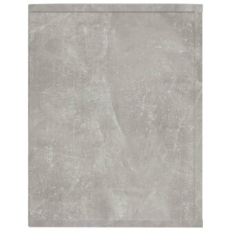 Schoenenkast 75x35x45 cm bewerkt hout betongrijs 6