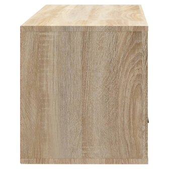 Wandschoenenkast 70x35x38 cm bewerkt hout sonoma eiken 6