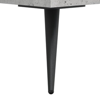 Schoenenkast 30x35x105 cm bewerkt hout betongrijs 8