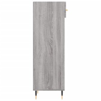 Schoenenkast 30x35x105 cm bewerkt hout grijs sonoma eikenkleur 7