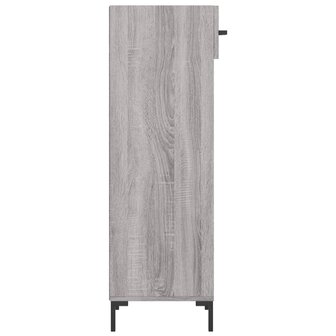 Schoenenkast 30x35x105 cm bewerkt hout grijs sonoma eikenkleur 7