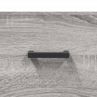 Schoenenkast 30x35x105 cm bewerkt hout grijs sonoma eikenkleur 9