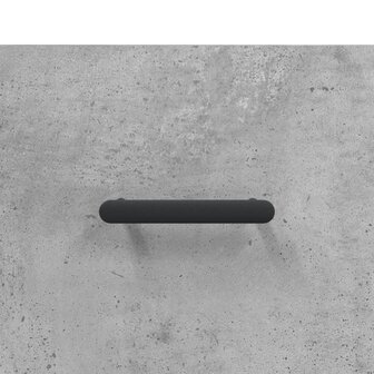 Schoenenkast 30x35x105 cm bewerkt hout betongrijs 9