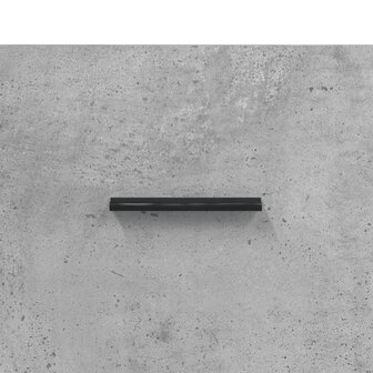 Schoenenkast 30x35x105 cm bewerkt hout betongrijs 9