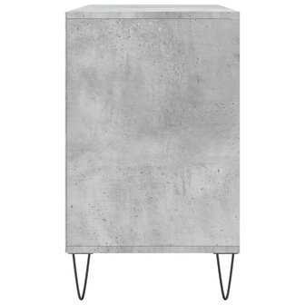 Schoenenkast 102x36x60 cm bewerkt hout betongrijs 5