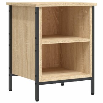 Schoenenkast 38x35x50 cm bewerkt hout sonoma eikenkleurig 2