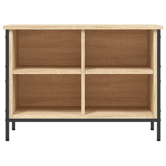 Schoenenkast 69x35x50 cm bewerkt hout sonoma eikenkleurig 4