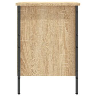 Schoenenkast 69x35x50 cm bewerkt hout sonoma eikenkleurig 5