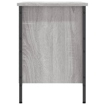 Schoenenkast 69x35x50 cm bewerkt hout grijs sonoma eikenkleurig 5
