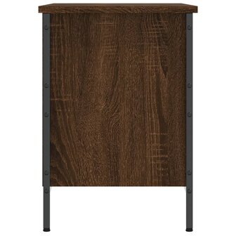 Schoenenkast 69x35x50 cm bewerkt hout bruin eikenkleur 5